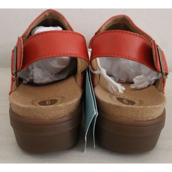 Revitalign Women's Sz 8.5D Brick Red Ventura Canvas Clogs - Picture 8 of 8